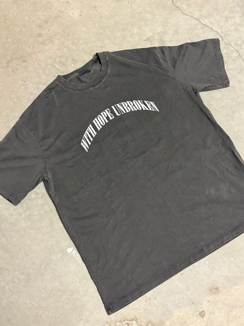 Oversized "Atlas" T-shirt-Gray